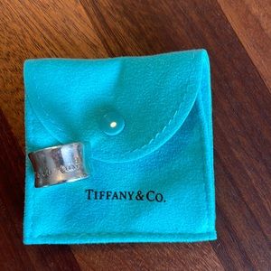 Tiffany & Co. Authentic sterling silver ring, size 6